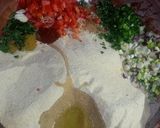 Une image de l'étape 4 de Ti3esvanin (plat traditionnel des kabyles).