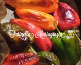 Foto del passaggio 4 della ricetta Nuova insalata di peperoni verdi e rossi del mio orto, patate e cipolla di tropea 👩🍳🏡🇮🇹🌍❤️🦁