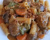 Foto del paso 11 de la receta Tortigloni con Albóndigas en Salsa