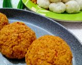 Foto langkah ke 9 dari resep Ketan Serundeng Pedas Manis.