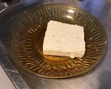 Une image de l'étape 3 de Millefeuille de poivrons bicolores,cœur de saumon fumé et crème de feta.