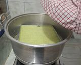 Foto langkah ke 9 dari resep Lupis Ketan Segitiga (tanpa cetakan daun pisang).