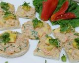 A picture of step 5 of Open face sandwich.
