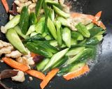 小黃瓜雞柳的食譜步驟2照片