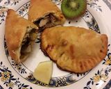 Foto del paso 3 de la receta: 🍽Empanadas rellenas de pollo y alcachofas 🍽😍😃😋