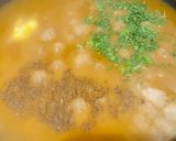 A picture of step 5 of Dal Makhani.