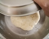A picture of step 11 of Balushahi/Badusha.