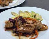 Foto del paso 3 de la receta: Cena rica: carne de ternera para estofado con mix de setas