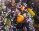 Foto langkah ke 3 dari resep Cumi Hitam Pedas.