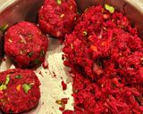 A picture of step 3 of Beetroot Tikki or Patties with Sesame Seeds.