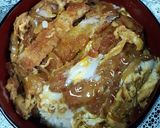 รูปขั้นตอนการทำที่ 3 ของ Katsu-Don (ข้าวหน้าหมูทอด)
