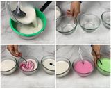 Foto langkah ke 4 dari resep Resep Kue Pepe Kue Lapis Sagu Betawi.