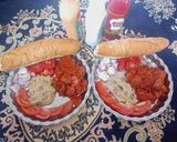 عکس مرحله 3 از دستور بندری با قارچ و پنیر