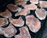 A picture of step 2 of Grilled Porkchop Dorian.