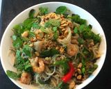 Hình bước làm 4 của món Mỳ Sắn Trộn Tôm Thịt