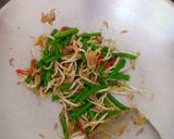 Foto langkah ke 4 dari resep Tumis kacang panjang, tooge, tempe.
