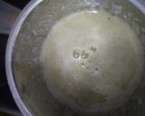 A picture of step 2 of Mint grapes smoothie.