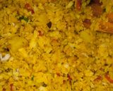 A picture of step 3 of Potato poha.