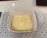 A picture of step 2 of Imagawayki / Japanese stuffed pancake.
