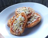 Foto langkah ke 4 dari resep Pizza Baguette.