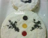 Φωτογραφία βήματος 6 της συνταγής Snowman Cake