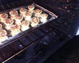 A picture of step 13 of Mushroom Marscapone Phyllo Bites.
