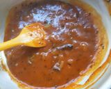 A picture of step 3 of Raw Mango Curry/Subji.