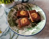 Foto langkah ke 8 dari resep Nagasari Cokelat Potong.