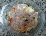 Foto del paso 1 de la receta: Tarta de jamón y queso fácil