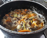 Foto del paso 1 de la receta: Bife con salsa - no líquida - de berenjena ♡