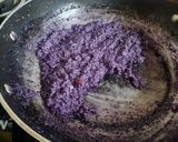 A picture of step 2 of Blueberry sondesh.