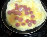 Foto del paso 4 de la receta: Omelette de salchichas