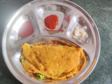 Oats Vegetable Paneer Chilla