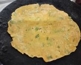 A picture of step 3 of Methi Paratha.