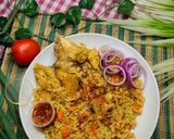 Foto langkah ke 8 dari resep Nasi Kebuli KW Kare Rice Cooker.