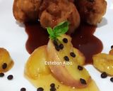Foto del paso 2 de la receta: Buñuelos de manzana y bananas