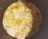 Foto del passaggio 2 della ricetta Risotto con crema coste, gallinella rosolati con succo arancia