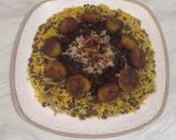 عکس مرحله 9 از دستور رشته پلو با عدس و کوفته قلقلی 🍛