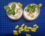 A picture of step 3 of Green Grapes Lassi.