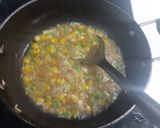 A picture of step 3 of Pearl barley soup.
