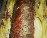 A picture of step 5 of Meatloaf with Filling.