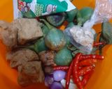 Foto langkah ke 1 dari resep Lodeh terong bulat dan tahu pong.