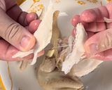 A picture of step 3 of Vietnamese Chicken Noodle (Dry) Miến Gà Trộn.