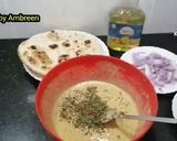 A picture of step 2 of Crispy Fry Besan Roti Recipe.