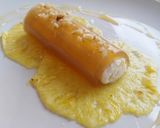 Foto del paso 10 de la receta: Canelón de miel rellenos de mató, nueces y piña