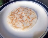 A picture of step 10 of Sinasir (Rice pancakes).