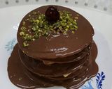 صورة لخطوة 3 من وصفة بان كيك بالكاكاو وصوص الشوكولا 😋