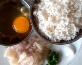 বাসি ভাত ভাজা রেসিপির ধাপ 1 ছবি