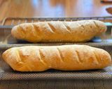 Foto langkah ke 8 dari resep Baguette crunchy di luar,lembut di dalam ❤.