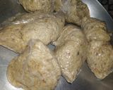A picture of step 3 of Yam patties.